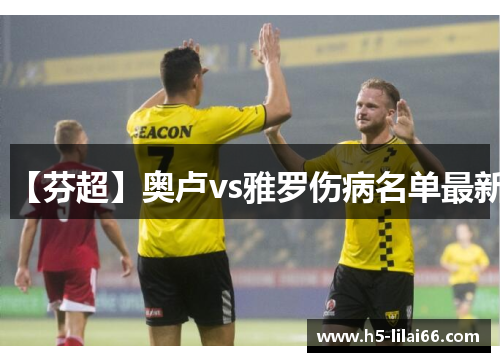 【芬超】奥卢vs雅罗伤病名单最新 【芬超】奥卢vs雅罗伤病名单最新