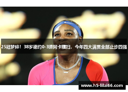 25冠梦碎！38岁德约0-3遭阿卡横扫，今年四大满贯全部止步四强